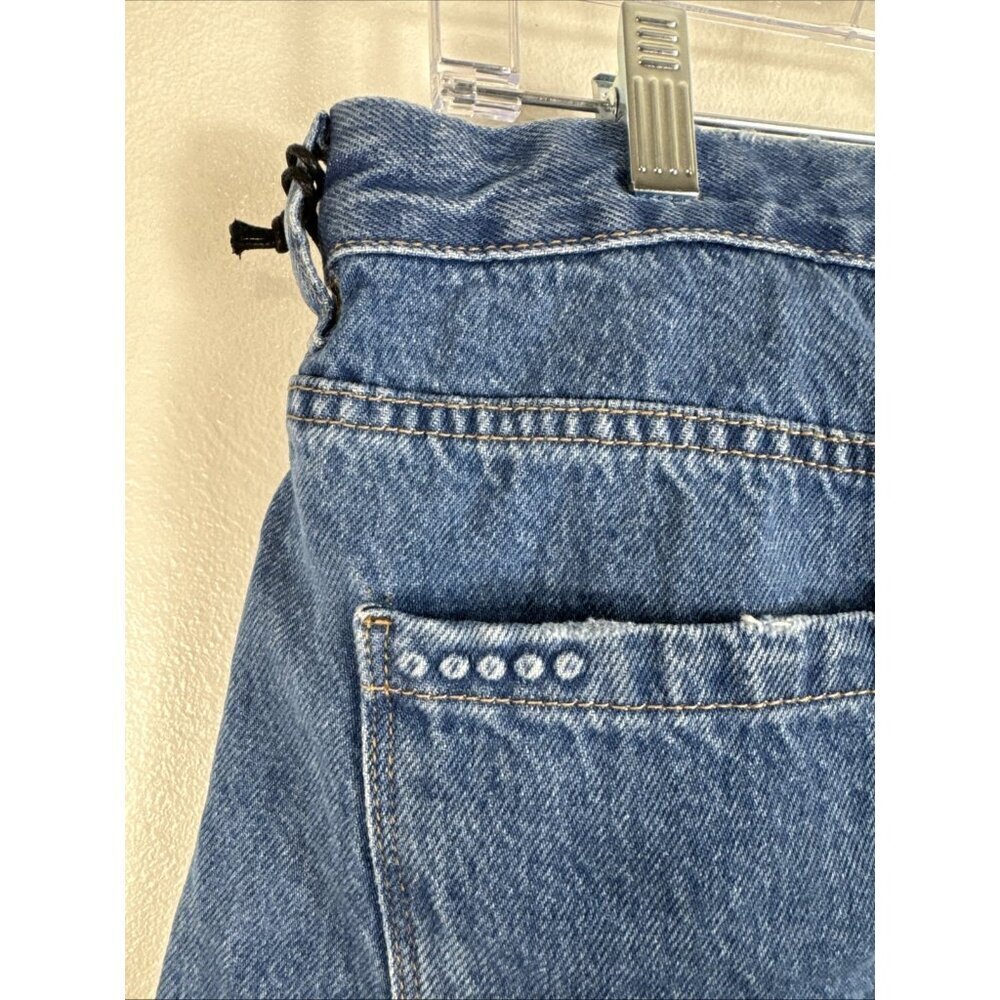 Blank NYC Women's 30 Perry Denim Mom Short Blue High Rise NWT Inseam 5" - Picture 7 of 14